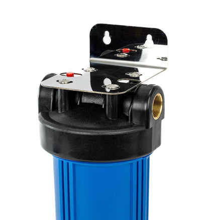 TREVOLI - Water Filtration Big Blue Jumbo Water Filter Housing - 20"