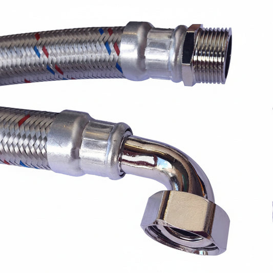 Stainless Steel Woven Hose 25MM - 1M Long